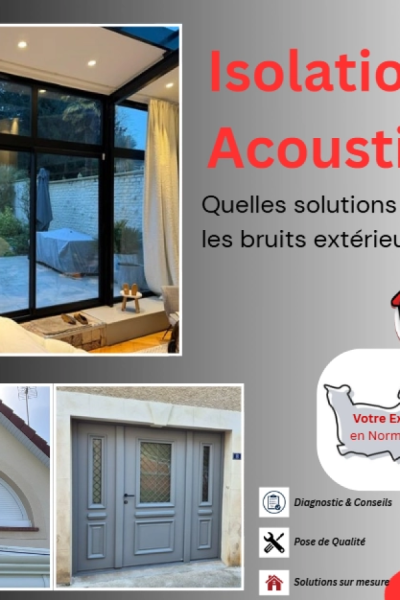 Améliorer l'isolation phonique de sa maison à Caen et en Normandie avec Logikinov