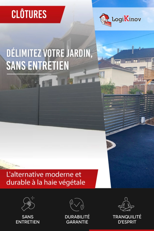 Clôtures de jardin : les modèles Kostum à installer en Normandie