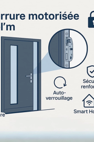 Comment choisir la serrure connectée adaptée à sa porte d'entrée ?