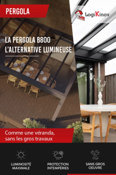 Focus produit : la pergola B800 à installer près de Caen