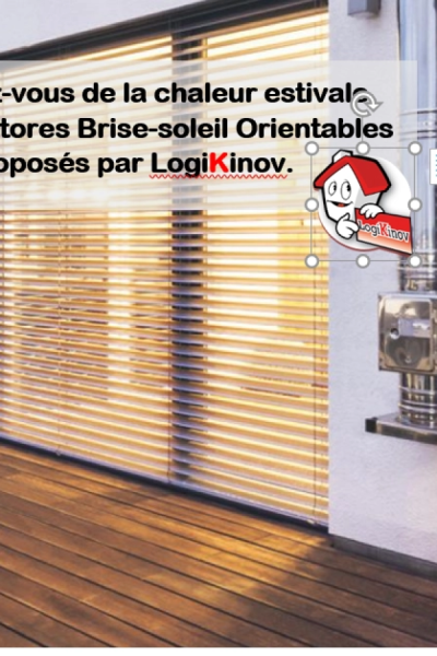 Installer des brise-soleil orientables ROMA à Caen et en Normandie avec Logikinov
