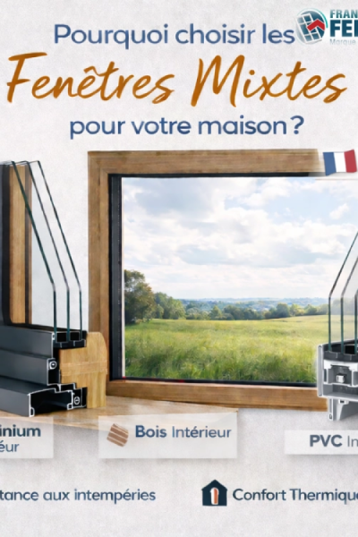 Installer des fenêtres mixtes en Normandie avec Logikinov
