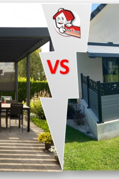La pergola ou le store banne, comment choisir la solution adaptée ?