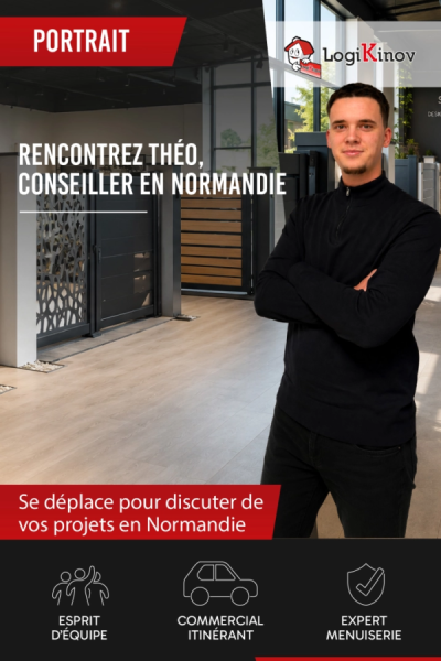 Portrait collaborateur : découvrez Théo, votre expert menuiserie en Normandie