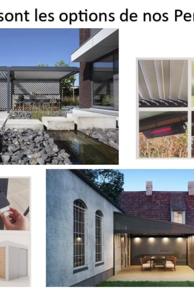 Quelles options choisir pour ma pergola ?