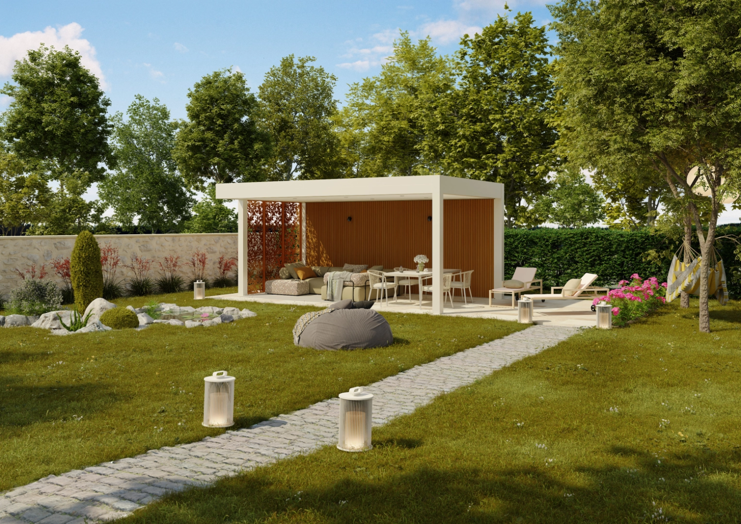 Le pool house, un produit idéal pour vos moments en famille