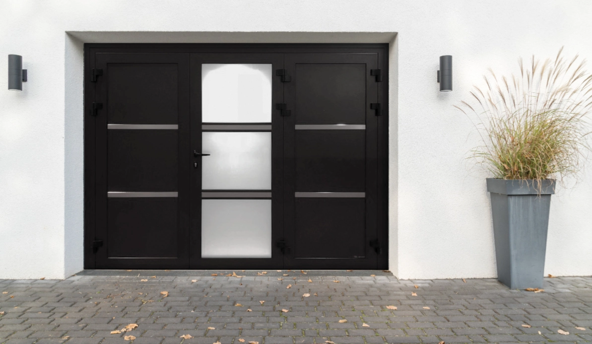 Les portes de garage battantes - Comment choisir sa porte de garage ?