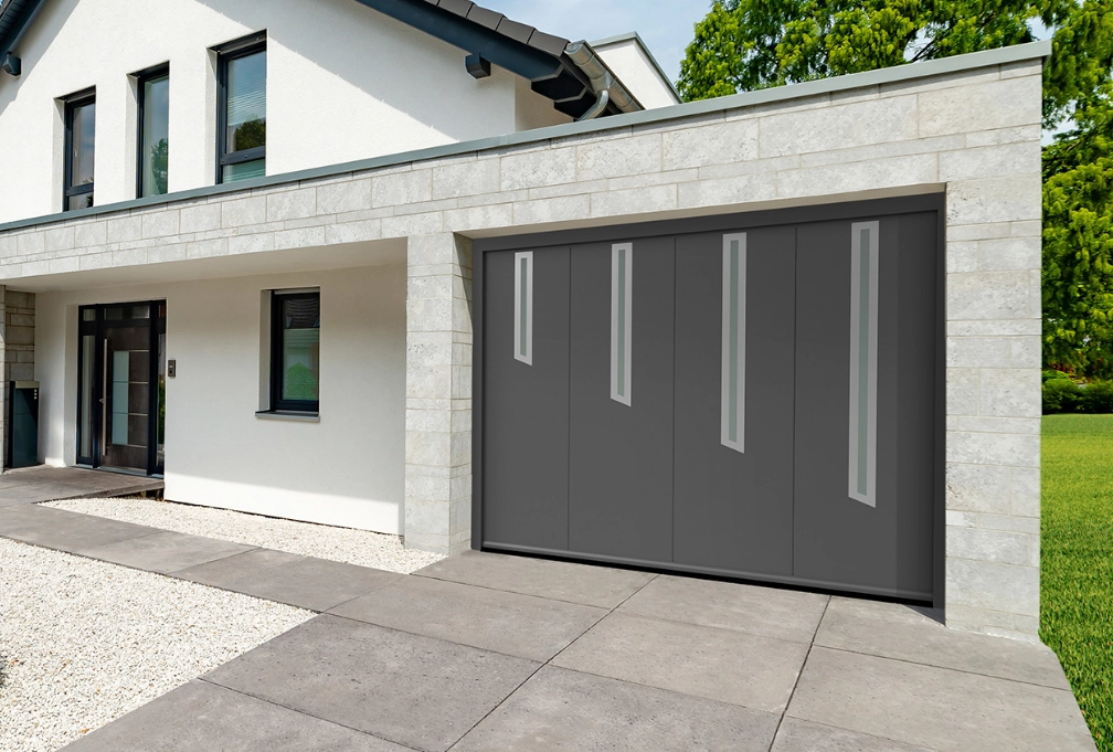Personnalisez votre porte de garage avec Logikinov ! - Quelles sont les caractéristiques de la porte de garage sectionnelle ?