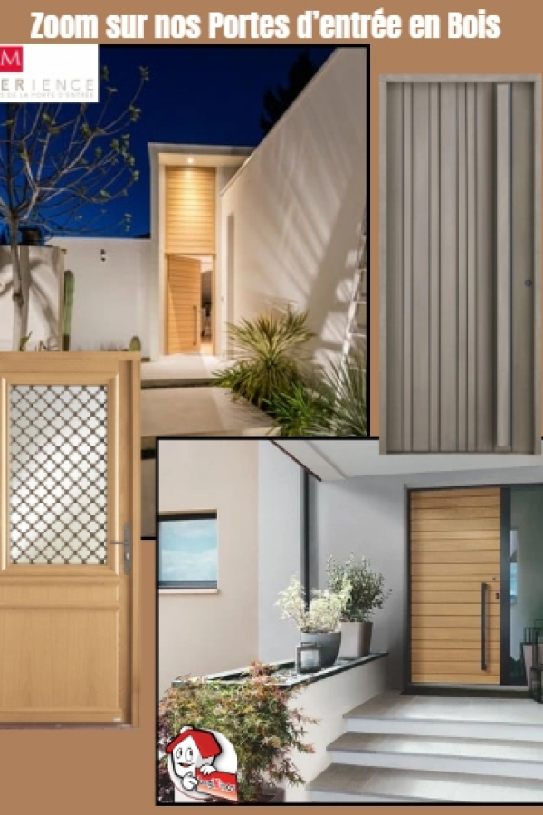 Une porte d'entrée en bois 100 % personnalisée, c’est possible ?