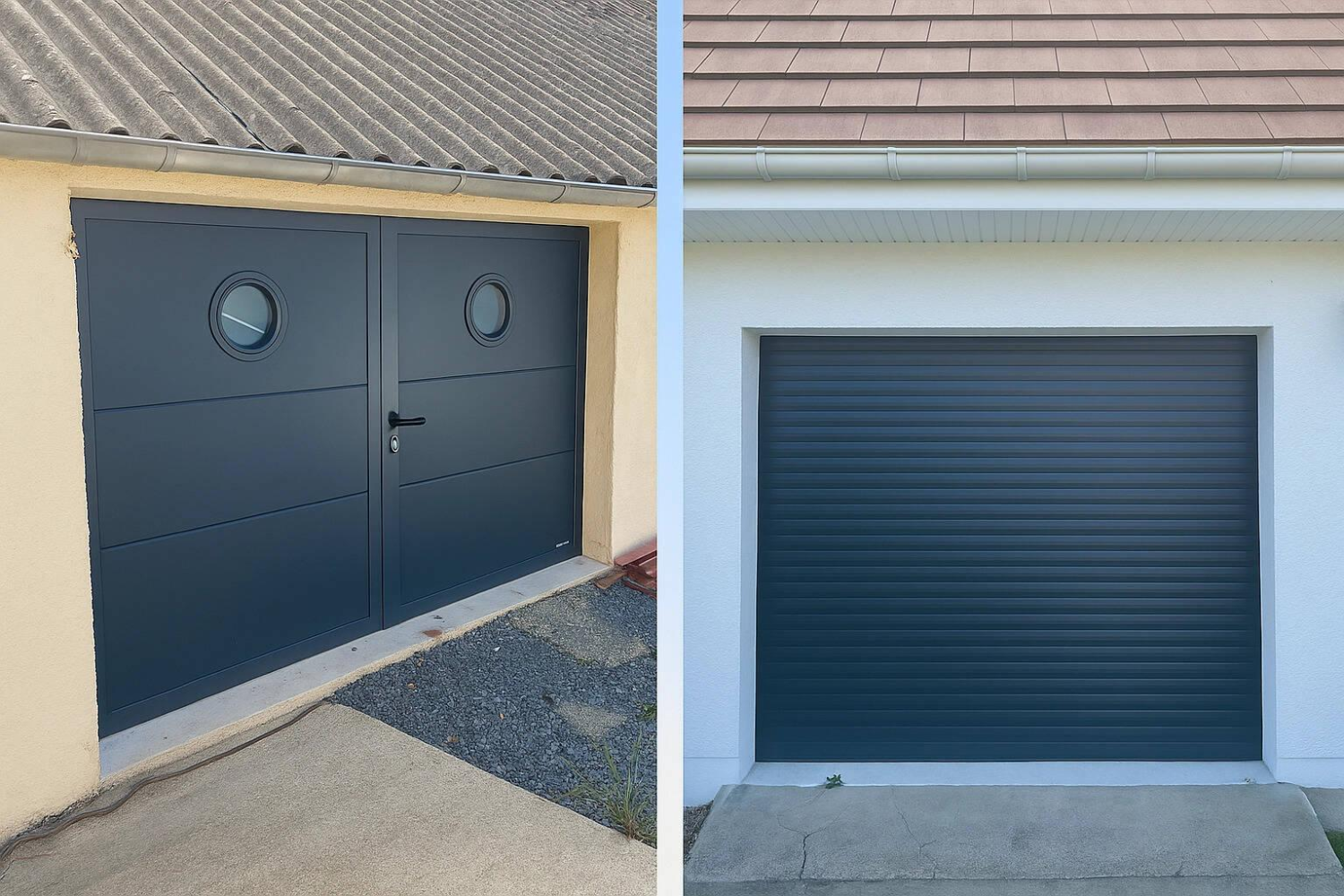 Porte de garage sectionnelle latérale - Découvrez nos autres modèles de portes de garage