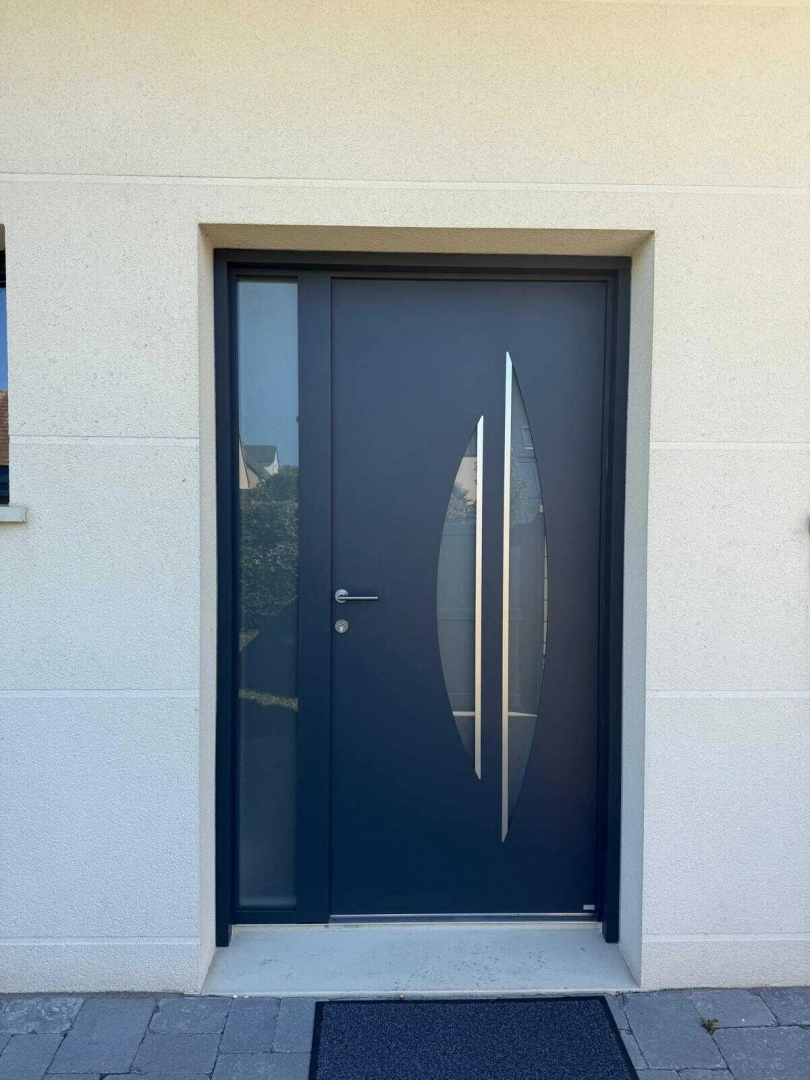 Porte aluminium - Installateur de portes d’entrée alu