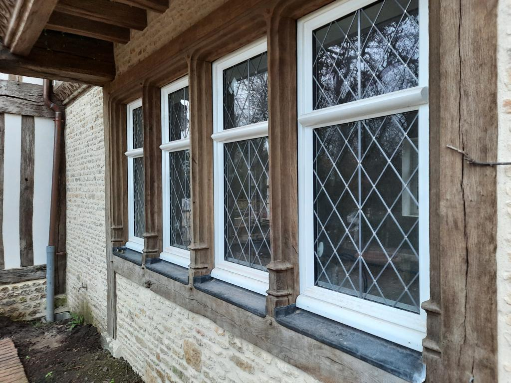Fenêtre bois - Installation de fenêtre fixe en bois en Normandie