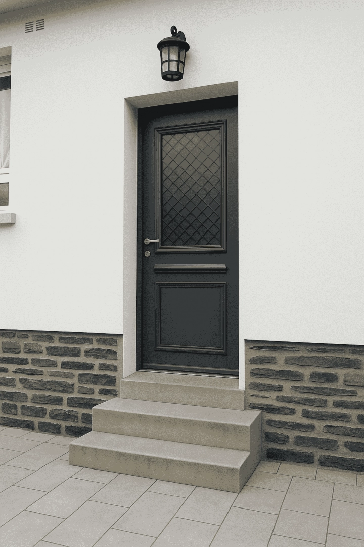 Portes d'entrée - Porte d’entrée en acier