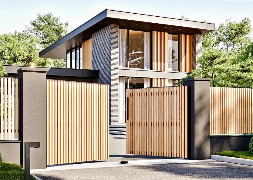 Pourquoi investir dans un portail bois aluminium avec Logikinov ?