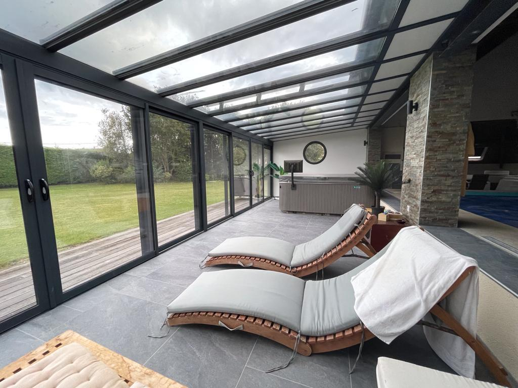 Une véranda en Normandie