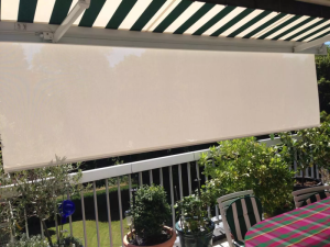 Pose d'un store banne avec lambrequin déroulable à Caen