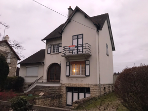 Changement de toutes les menuiseries extérieures de cette maison près de Caen par les équipes Logikinov