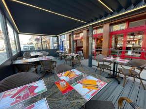 Pergola avec lames