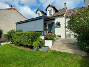 Pergola bioclimatique en Normandie