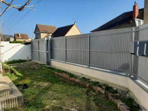 Mise en place d'une clôture en Normandie