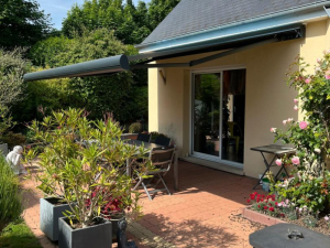 Istallation d'un store banne B38 Prestige