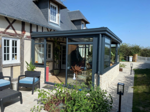 Construction d'une veranda dans l'Eure par Logikinov
