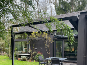 Installation d'une pergola près de Caen