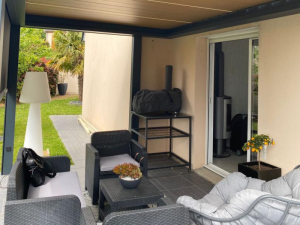 Mise en place d'une pergola à Cherbourg