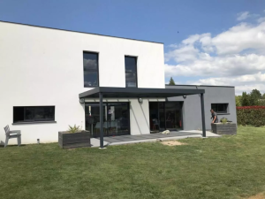 Création d'une nouvelle pergola à Caen dans le Calvados