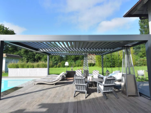 Création d’une pergola pour une terrasse