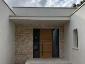 une porte à la fois unique et chic