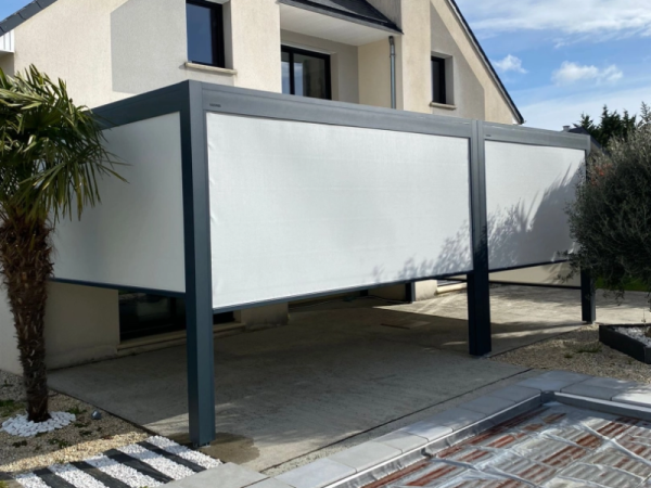 Installation d’une magnifique pergola près de Caen